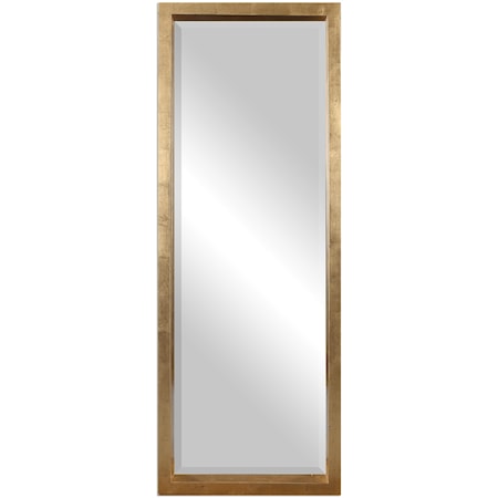 Edmonton Gold Leaner Mirror